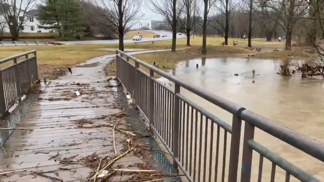 Flash flooding wreaks havoc across the Southeast