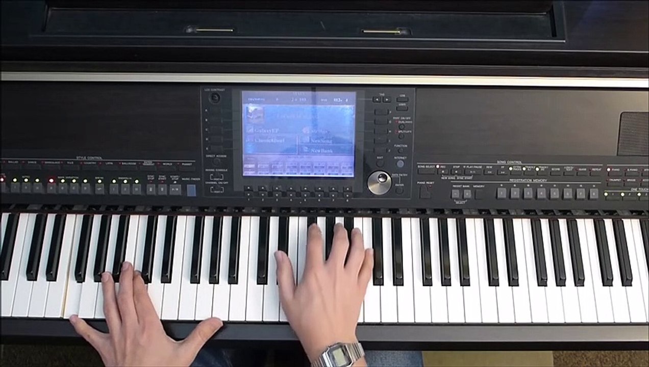 God is So Good - piano instrumental hymn with lyrics