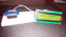 Display Static Text on the LCD | Arduino ESP32 Tutorial