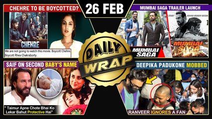 Deepika Badly Mobbed By Fans, Kangana Trolled, Rhea Chakraborty's Chehre To Be Boycotted | Top 10 News