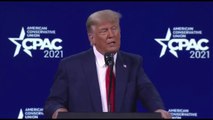Donald Trump speaks at CPAC in first post-White House appearance
