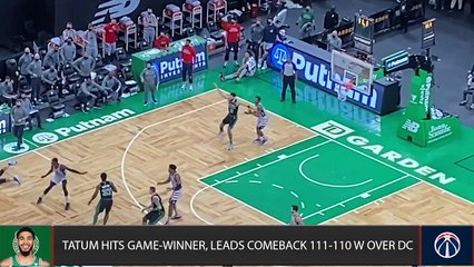 How Jayson Tatum and the Celtics BEAT the Wizards