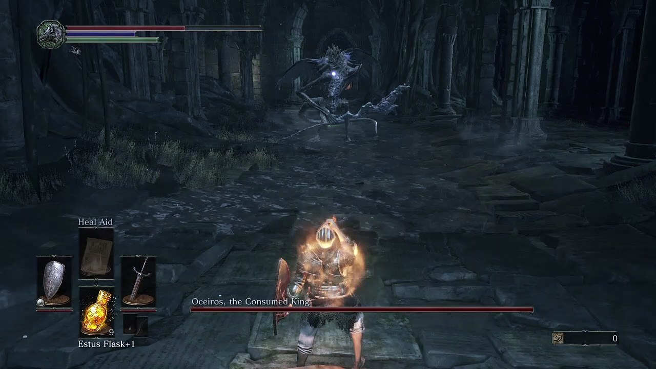 Boss | Oceiros, the Consumed King - Dark Souls III