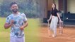 Rahul Vaidya ने खेला Disha Parmar संग क्रिकेट; देखिए वीडियो | FilmiBeat