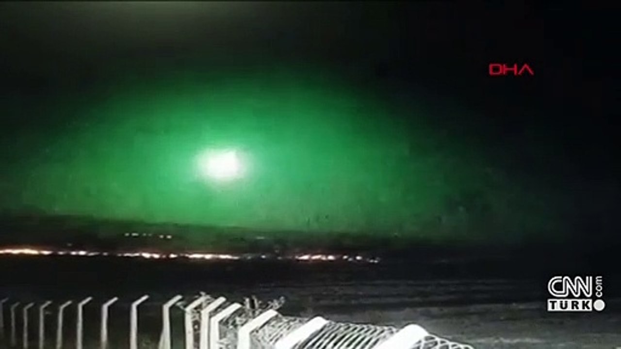 İstanbul'da meteor yağmuru