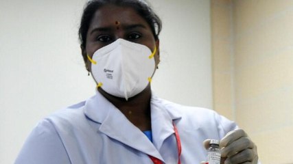 WATCH: Nurse P Niveda from Puducherry gives Covid vaccine to PM Modi