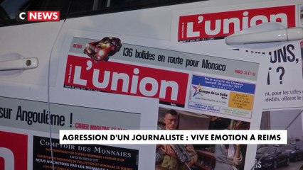 Agression d'un journaliste : vive émotion à Reims