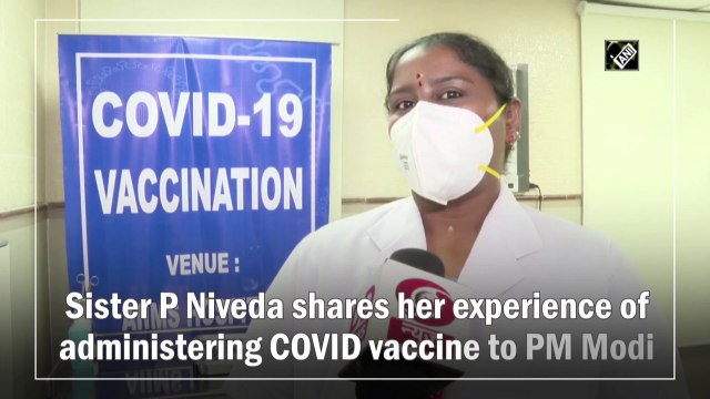 Laga bhi di, pata hi nahi chala: PM Modi tells Sister P Niveda after getting Covid-19 vaccine
