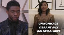 Aux Golden Globes 2021, les larmes de la veuve de Chadwick Boseman