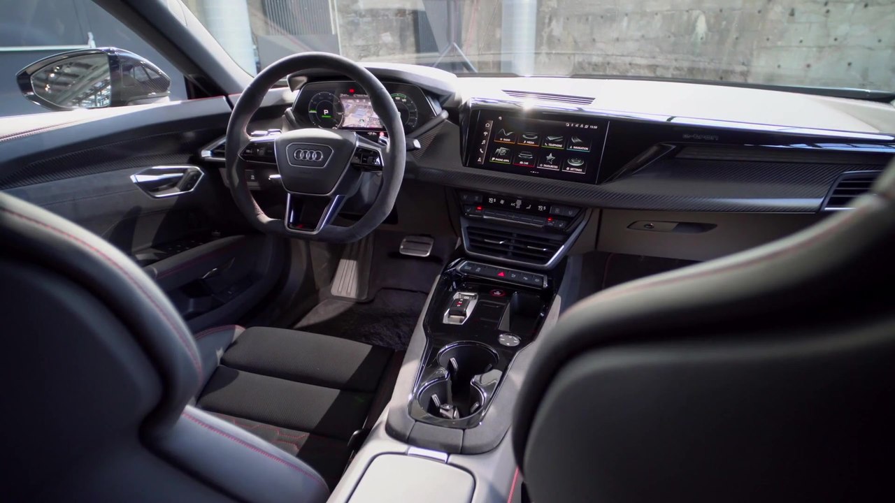 Der Audi e-tron GT - Interieur - sportlich und luxuriös-komfortabel