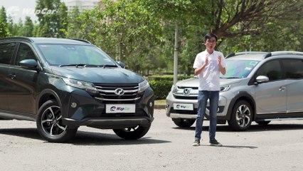 2020 Perodua Aruz vs Honda BR-V 7-Seater SUV Practicality & Driving Review!  WapCar.my