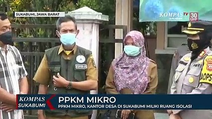 PPKM Mikro, Kantor Desa Di Sukabumi Miliki Ruang Isolasi