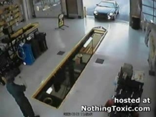 Une blonde chez norauto