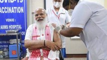 PM Modi Takes First Dose of Covaxin - Coronavirus vaccination Phase 2