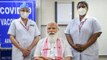What PM Modi said to nurse after taking the vaccine?