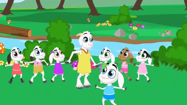 The Wolf and the Seven Little Goats Cartoon Fairy Tales for Kids Story time.