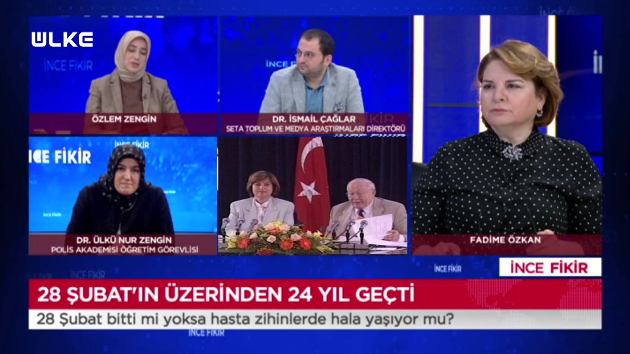 İnce Fikir - Fadime Özkan | Özlem Zengin | Ülkü Nur Zengin | İsmail Çağlar | 28 Şubat 2021