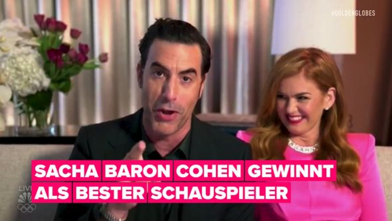 Überrascht, dass 'Borat' ein großer Gewinner bei den Golden Globes war? Das muss nicht sein