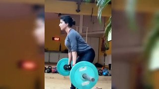 Aiswarya menon work out video