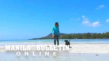 At an early age, this kid is already promoting Palawan