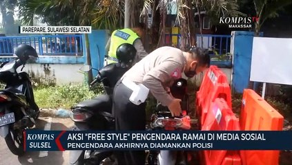 Aksi Free Style Pengendara Ramai Di Media Sosial, Pelaku Diamankan Polisi