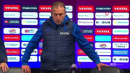 Abdullah Avcı: "Basit Bir Hatayla Kaybettik"