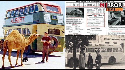 भारत से लंदन तक का पहला  बस सफर