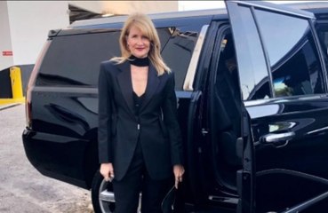 Laura Dern spent seven minutes at Golden Globes