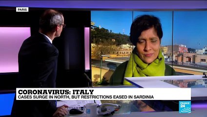 Coronavirus pandemic: Italy's Sardinia to open up as infections fall