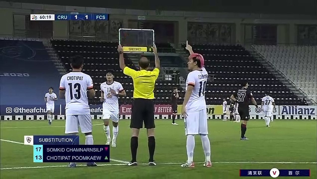 สิงห์ เชียงราย vs เอฟซี โซล | ACL 2020 | (ครึ่งหลัง)