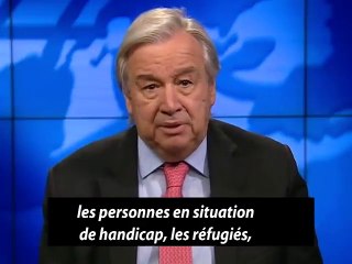 António Guterres  l'impact de la Covid-19 sur les droits civils & politiques