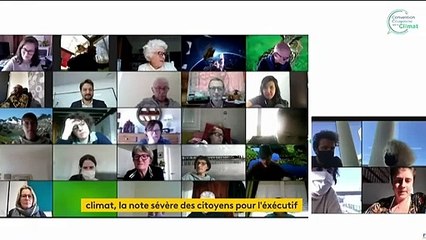 Convention citoyenne pour le climat : les notes sévères des citoyens attribuées à l'exécutif