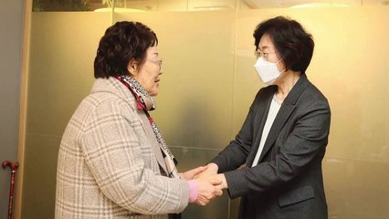 이용수 할머니 "ICJ제소 도와달라"...여가부 "노력하겠다" / YTN