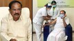 Corona Vaccination : చెన్నై లో టీకా వేయించుకున్న వెంకయ్య నాయుడు..!!