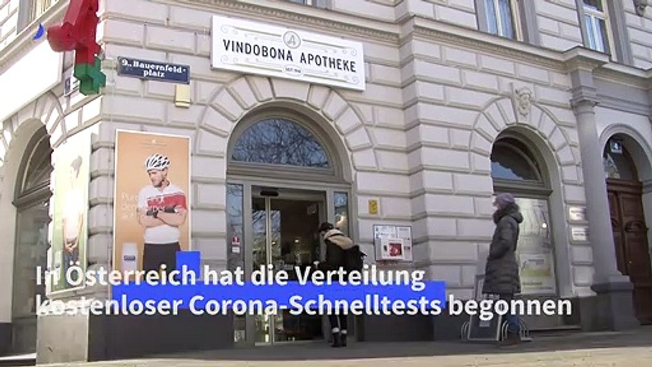 Österreicher bekommen kostenlose Corona-Schnelltests