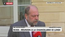 Éric Dupond-Moretti après une réunion inter-ministériel sur le phénomène de bande : «Il y a une augmentation au niveau national de ce phénomène mais une forte diminution en région parisienne »