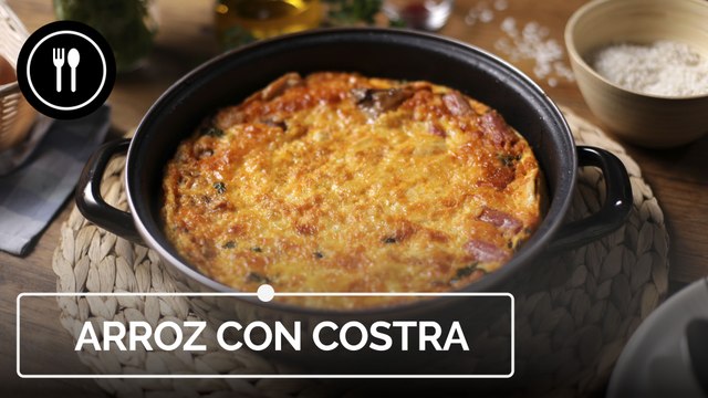 Arroz con costra