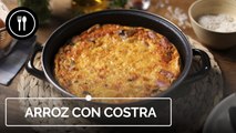 Arroz con costra