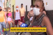 Barrios Altos: denuncian agresión policial contra mujeres por pedir que no atropellen a su mascota