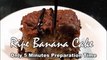 What To Make With Ripe Bananas | Chocolate Banana Bread | Banana Chocolate Cake Recipe |Zayka E Hind