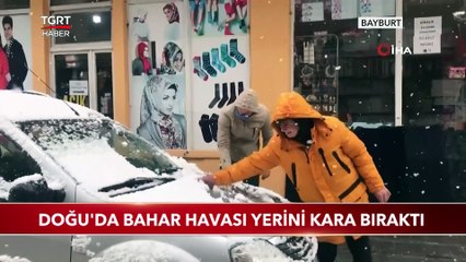 Doğu'da Bahar Havası Yerini Kara Bıraktı