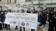 KAfe-bar çalışanlarından protesto: 