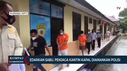 Penjaga Kantin Kapal Ditangkap Edarkan Dan Konsumsi Shabu