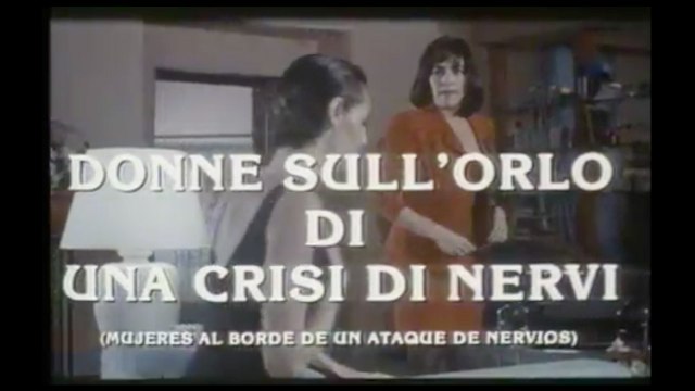 Donne sull’orlo di una crisi di nervi (1988) - ITA (STREAMING)
