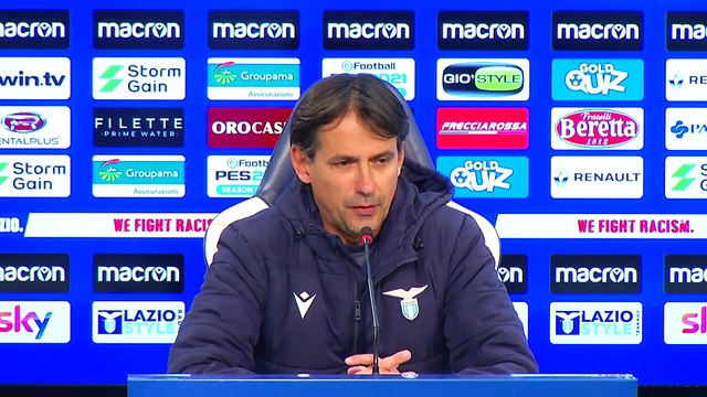 La conferenza stampa di Simone Inzaghi alla vigilia di Lazio-Torino