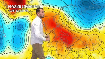 Bulletin météo pour le mardi 2 mars 2021
