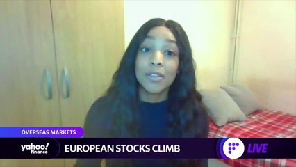 European stocks climb