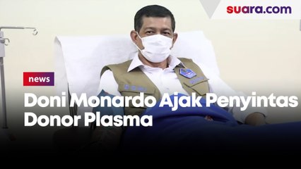 Doni Monardo : Donor Plasma Darah Konvalesen Tidak Ada Efek Samping