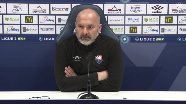 J28 Ligue 2 BKT : La conférence de presse avant Nancy / SMCaen