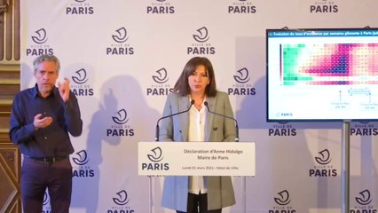 Anne Hidalgo juge qu'un confinement le week-end à Paris est une "proposition inhumaine"